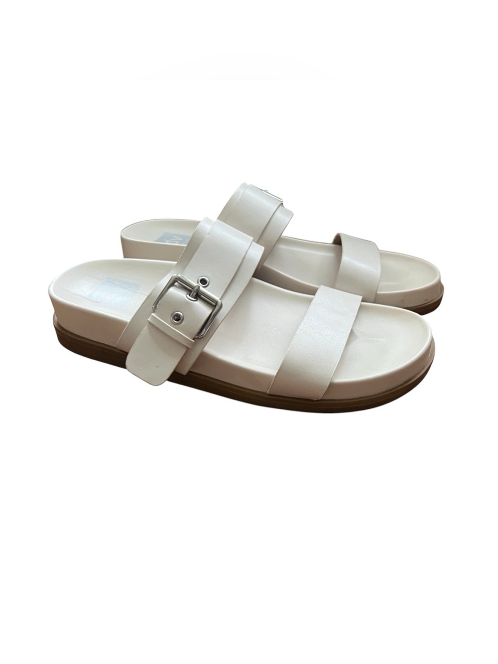 DV by Dolce Vita Annie Women’s Sz 10 Slide Sandals Slides in ivory Minimalist